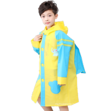 Wholesale Outdoor Children Waterproof Windproof Kids Rain Coat Kids EVA Raincoats
